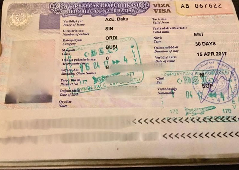 Azerbaijan visa on arrival for UAE residents