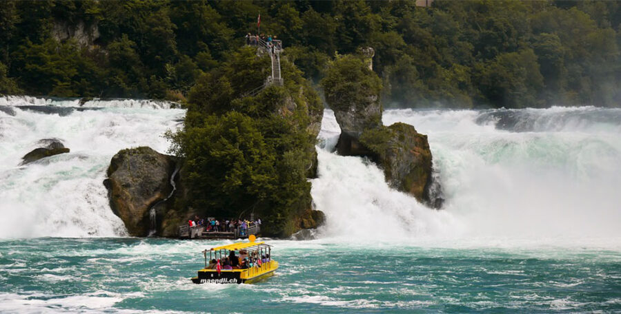 Europe’s biggest Waterfalls – The Rhine Falls