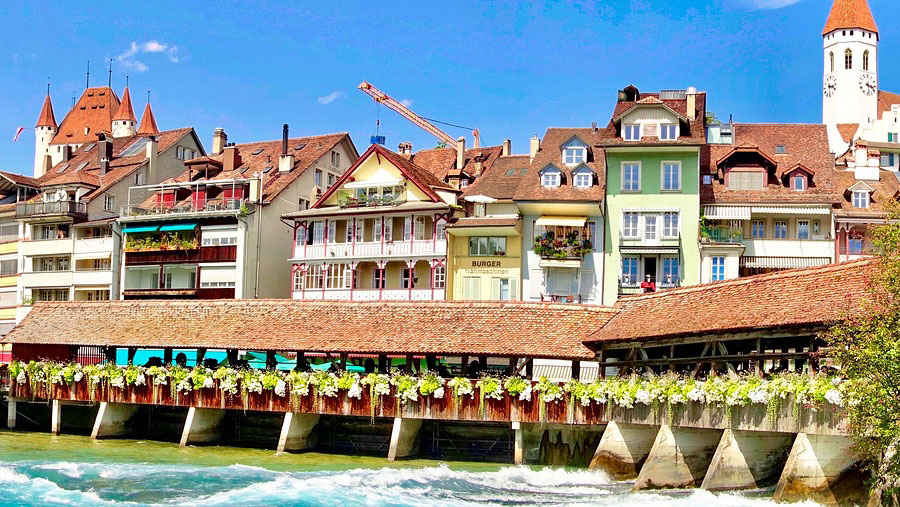 The most beautiful and picturesque town – Thun