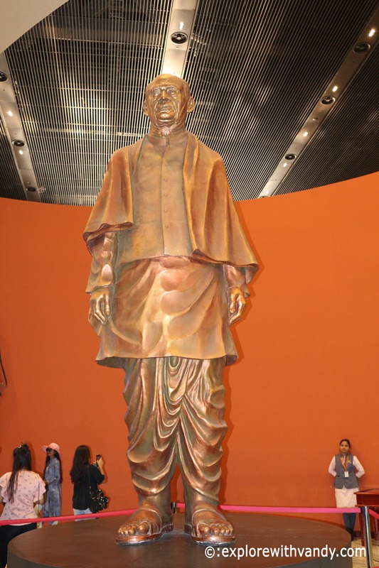 Scale model of the Statue of Unity