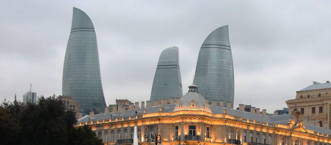 azerbaijan flame towers